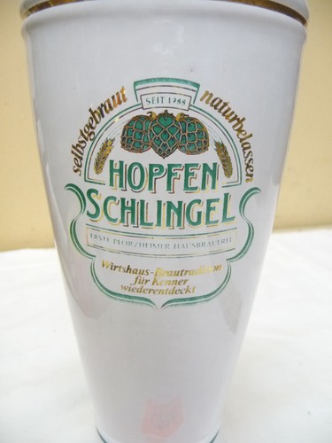 6286 altes weißbierglas - ,