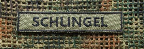 Klettpatch schlingel 2x10 - "schlingel",,