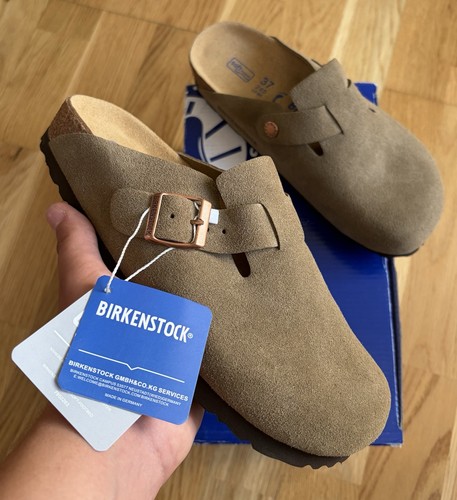Birkenstock boston taupe - taupe, 37